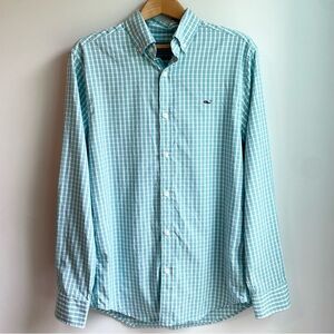 Vineyard Vines plaid button down size small